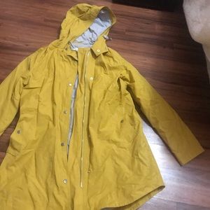NWOT yellow weather resistant jacket